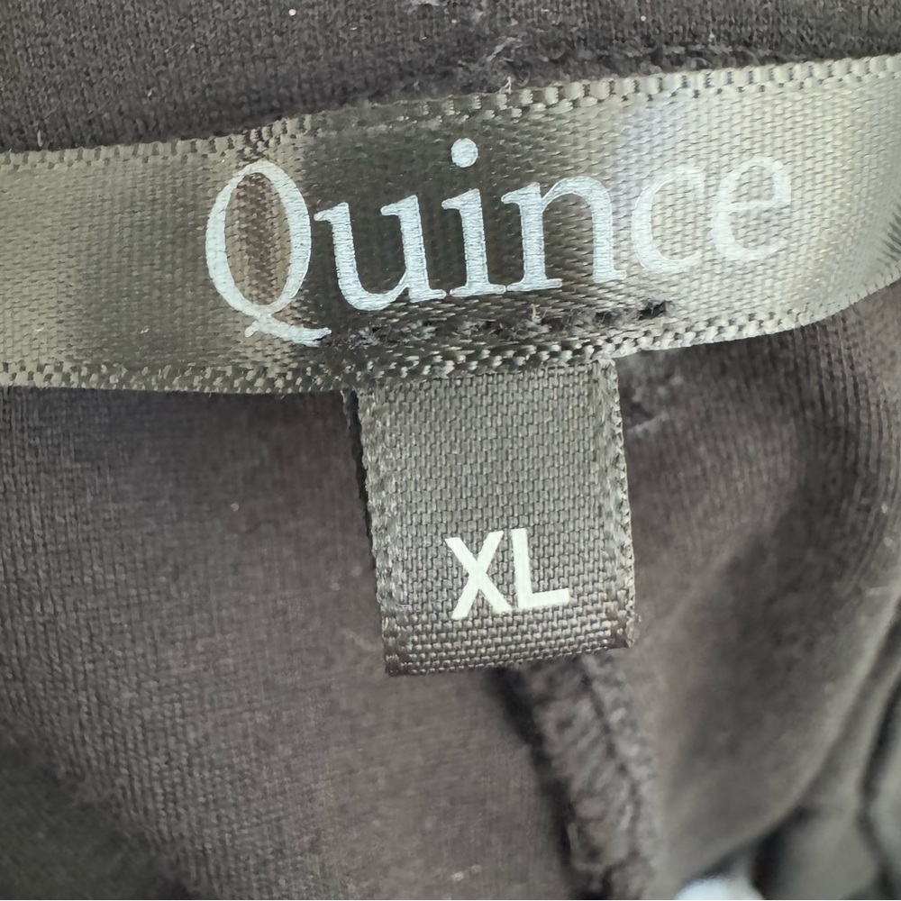 Quince Black Straight-Leg Pants - Picture 9 of 12